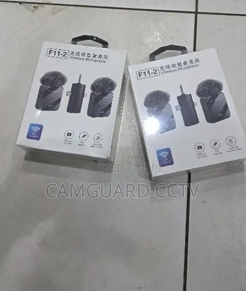 F11-2 Plug Play Wireless Microphone for Phone Video Recording