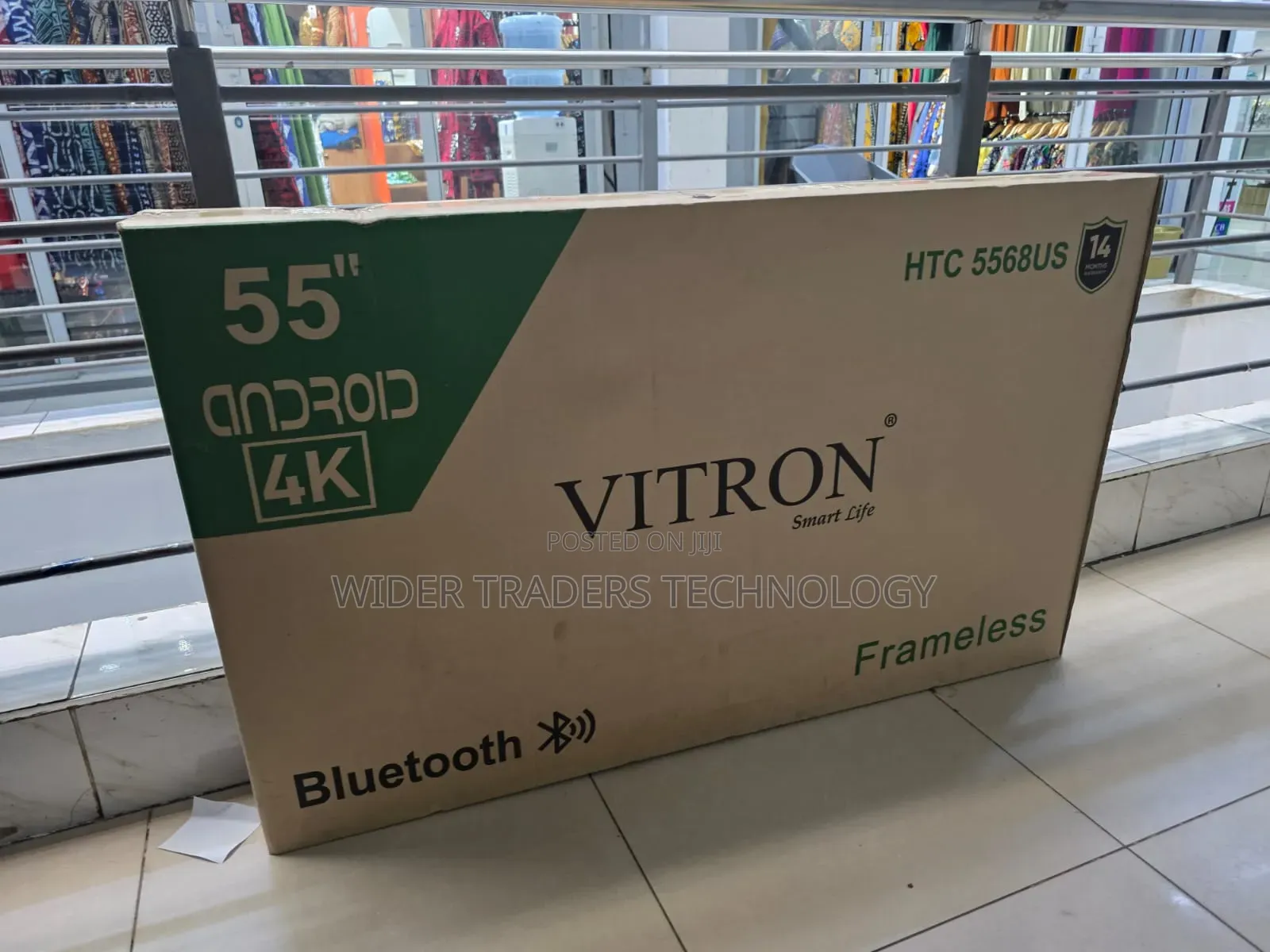 Vitron 55" Smart Life Bluetooth Television (Model HTC 5568us)