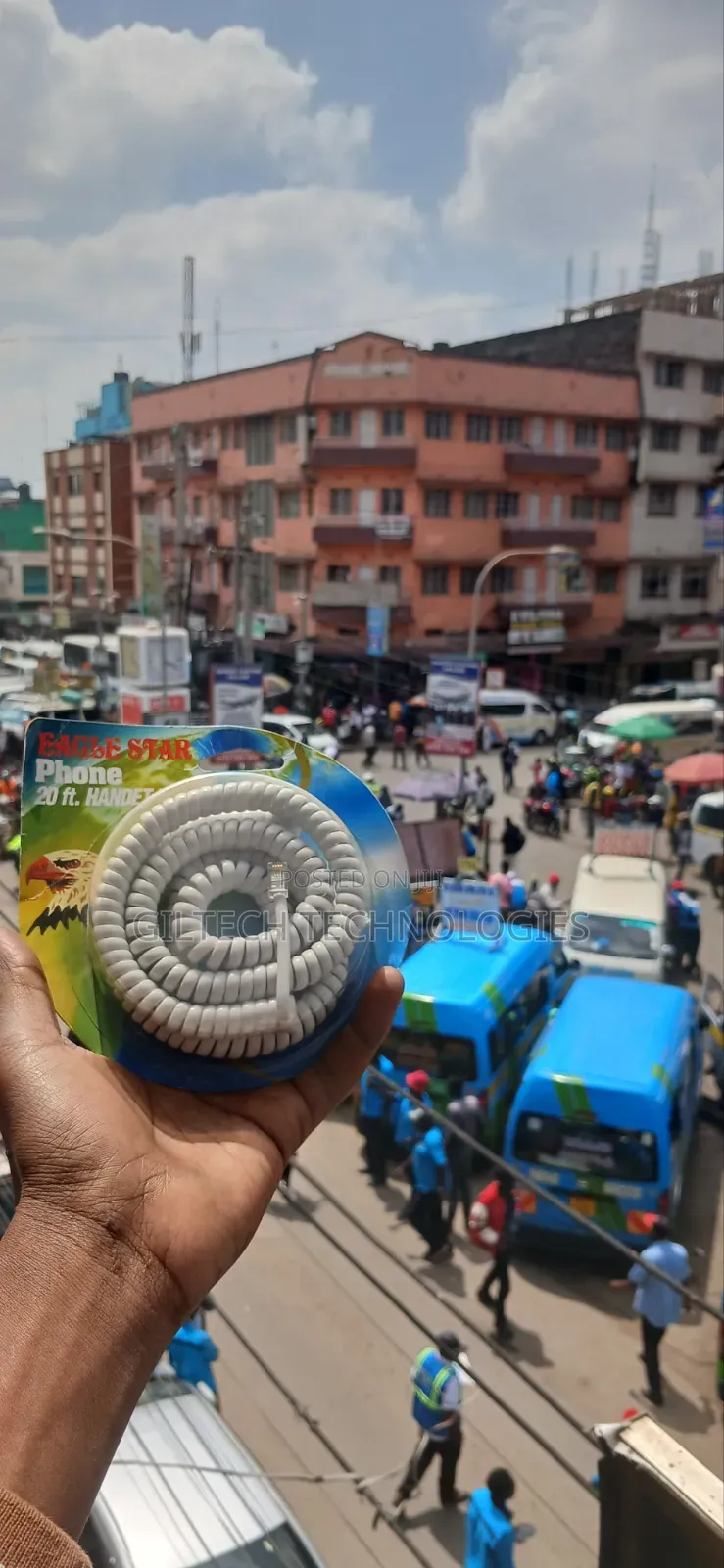 Telephone Hardset Cord