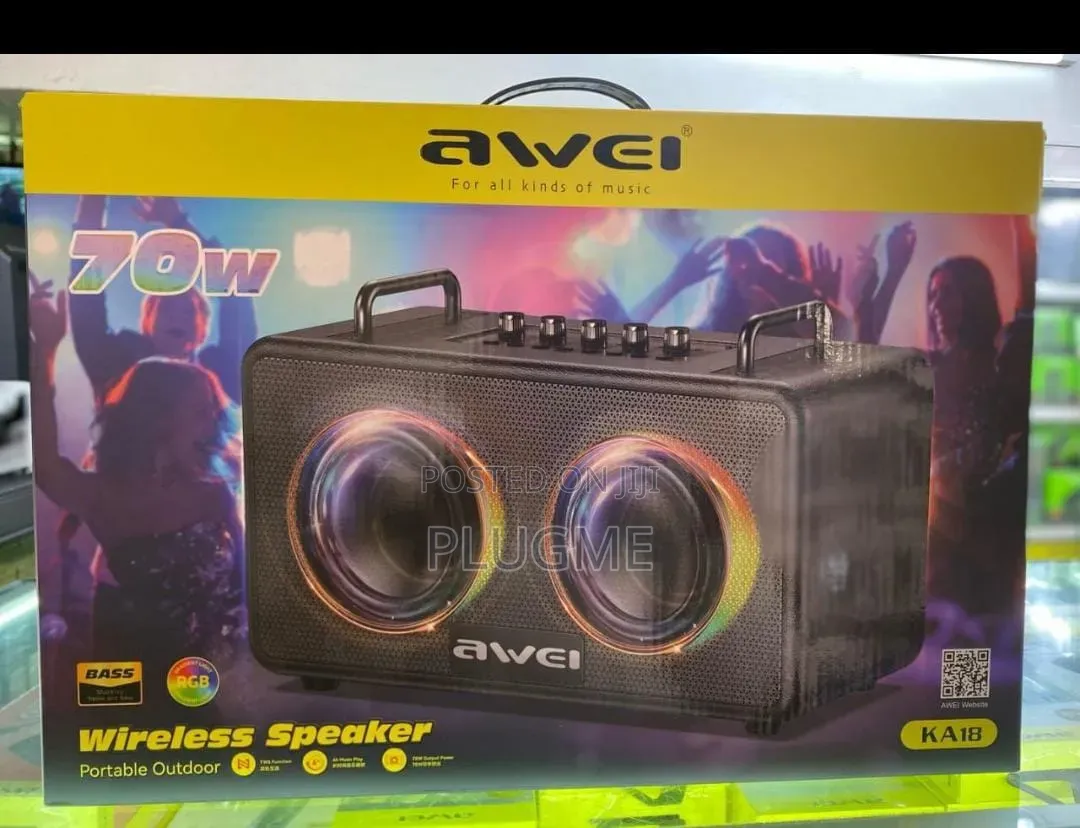 Awei Ka18 Outdoor Portable Wireless 70w Speaker