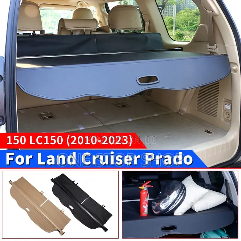 Baije /Black Retractable Boot Cover for Prado 150