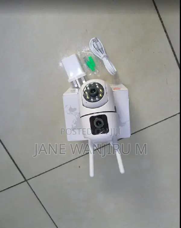~~ Wall Mount Bulb Dual Lens Wifi Camera