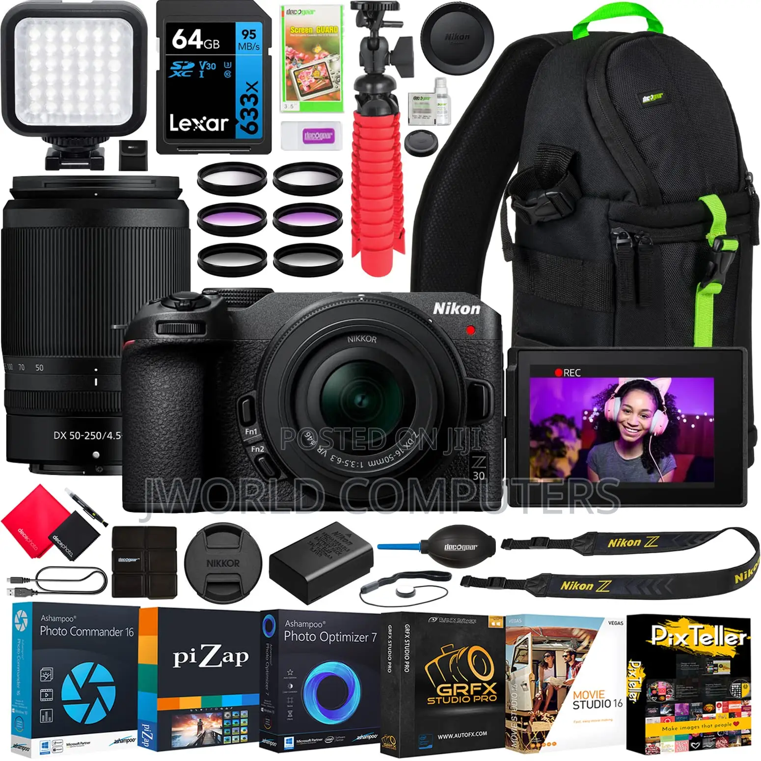 Nikon Z30 Mirrorless 16-50mm F3.5-6.3 Vr Lens