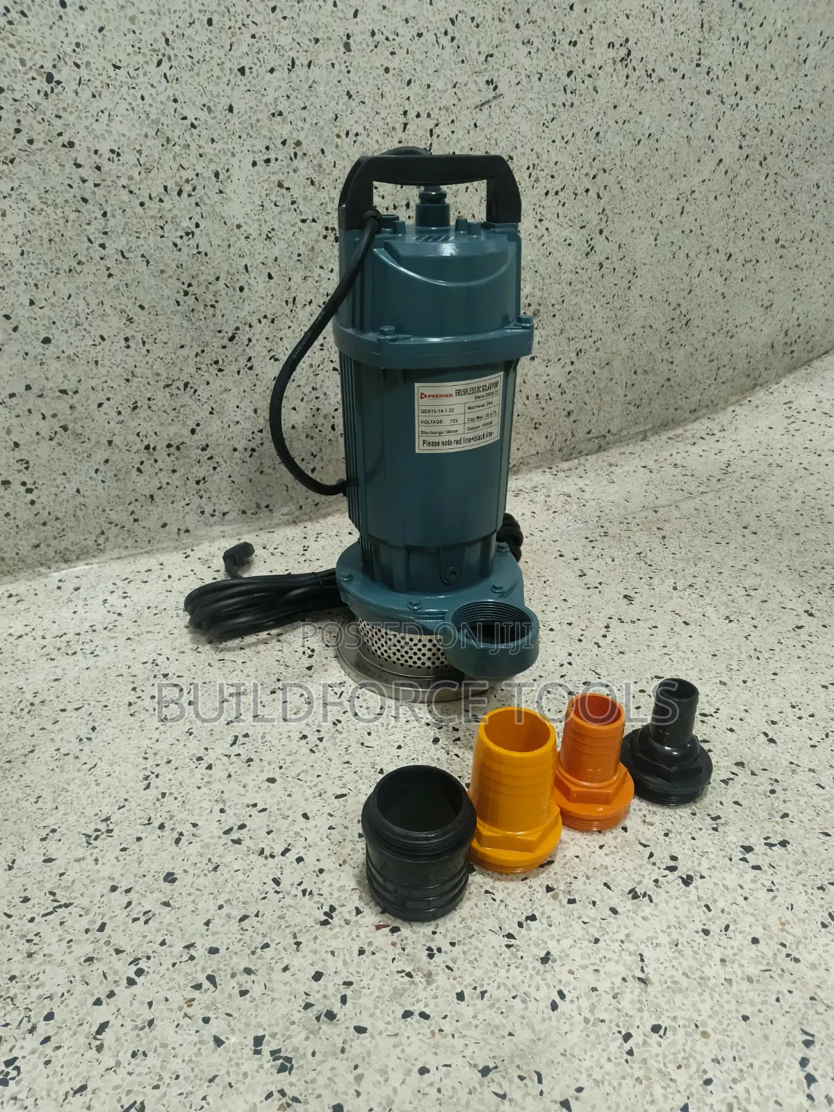 Brushless Dc Submersible Pump 1500 Watts