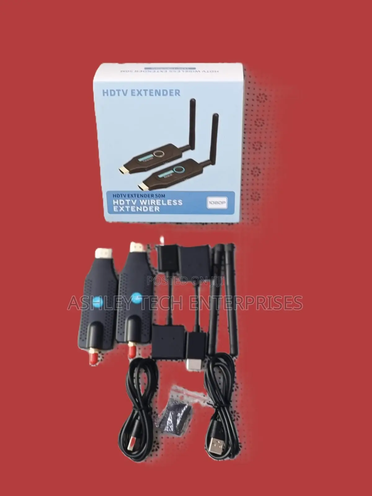 Fjgear Wireless Hdmi Extender – 50m (Full Hd 1080p)