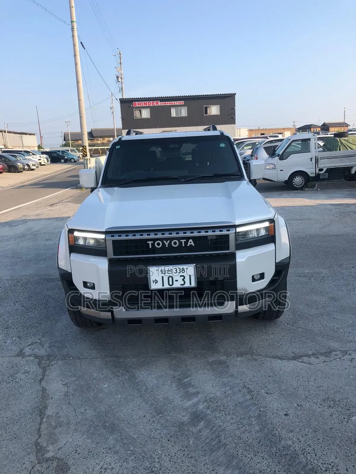 New Toyota Land Cruiser Prado 2024 White