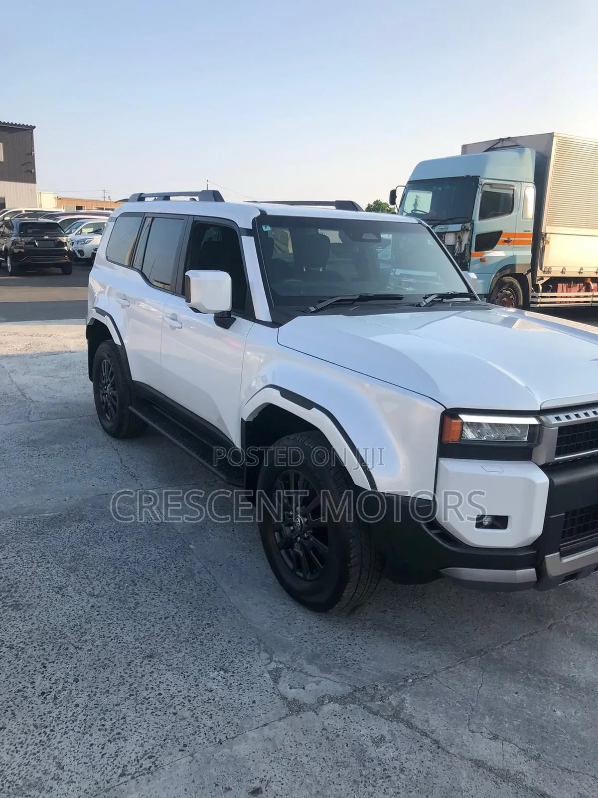 New Toyota Land Cruiser Prado 2024 White