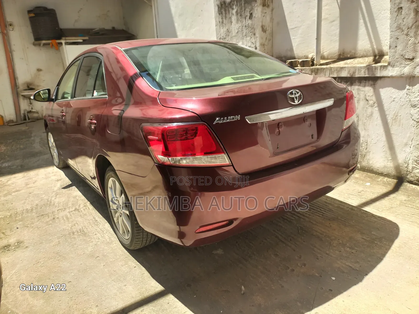 Toyota Allion 2019 Maroon