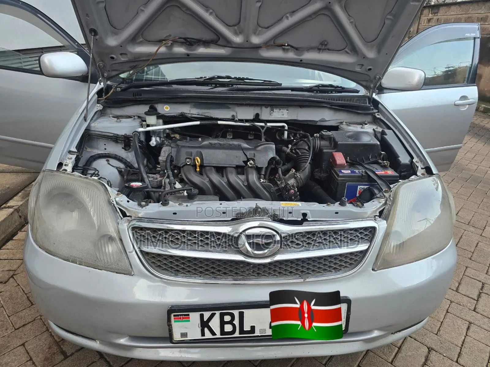 Toyota Corolla Fielder 2007 Silver