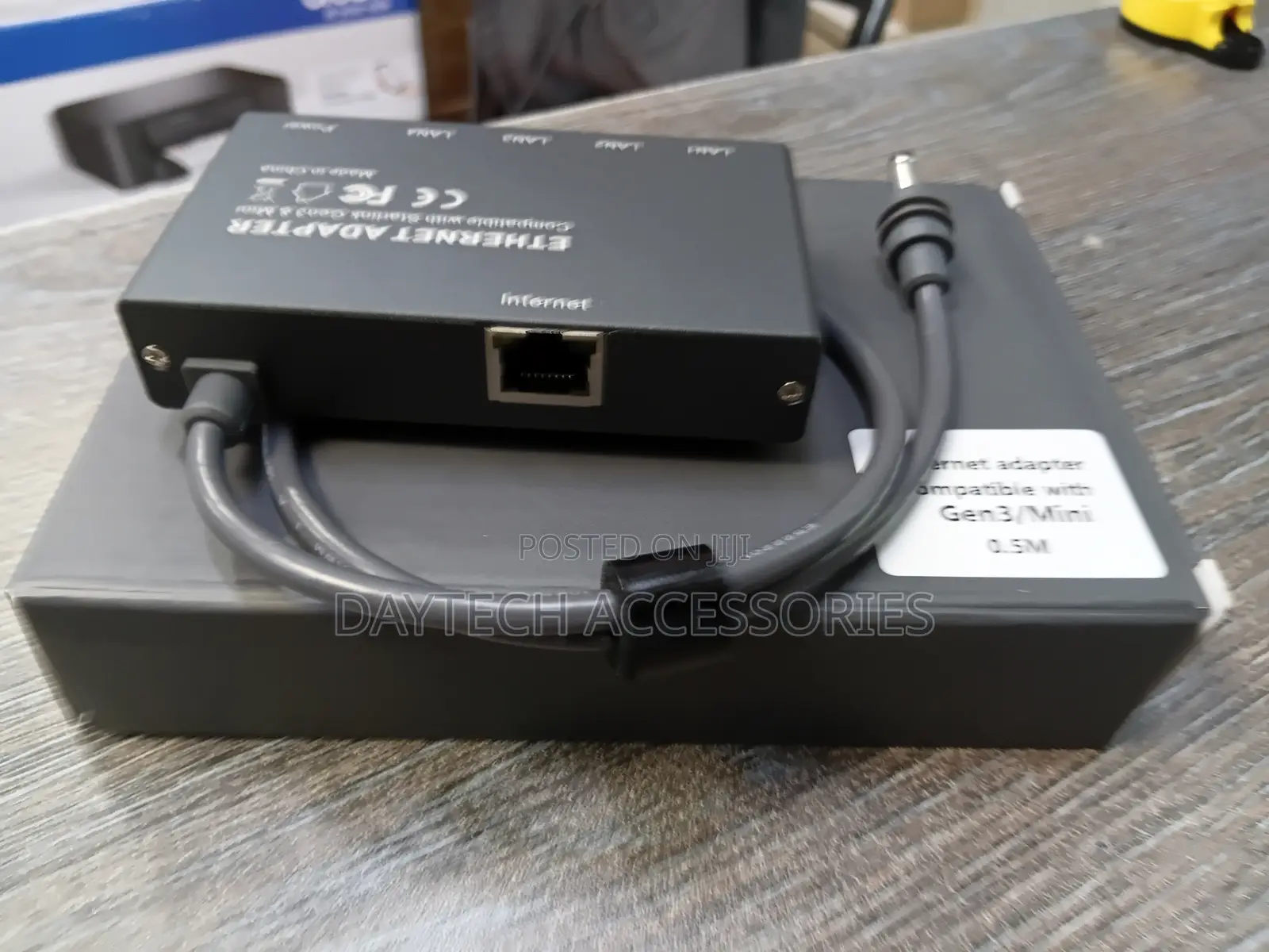 Starlink Gen3/Mini Ethernet Adapter With 4 Rj45 Ports.