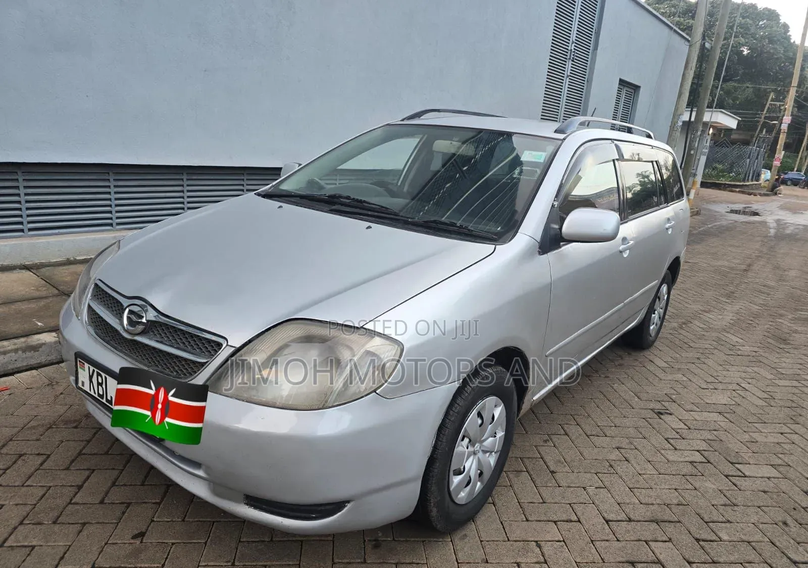 Toyota Corolla Fielder 2007 Silver
