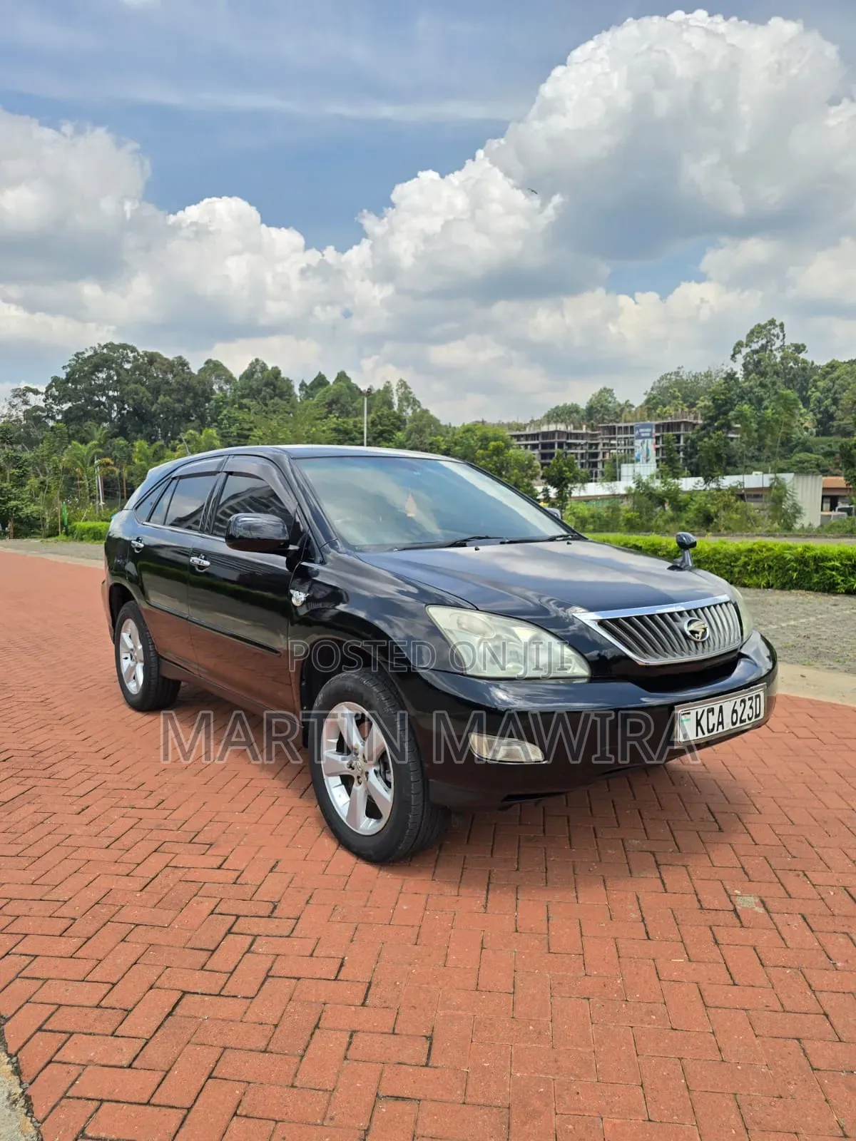 Toyota Harrier 2008 Black