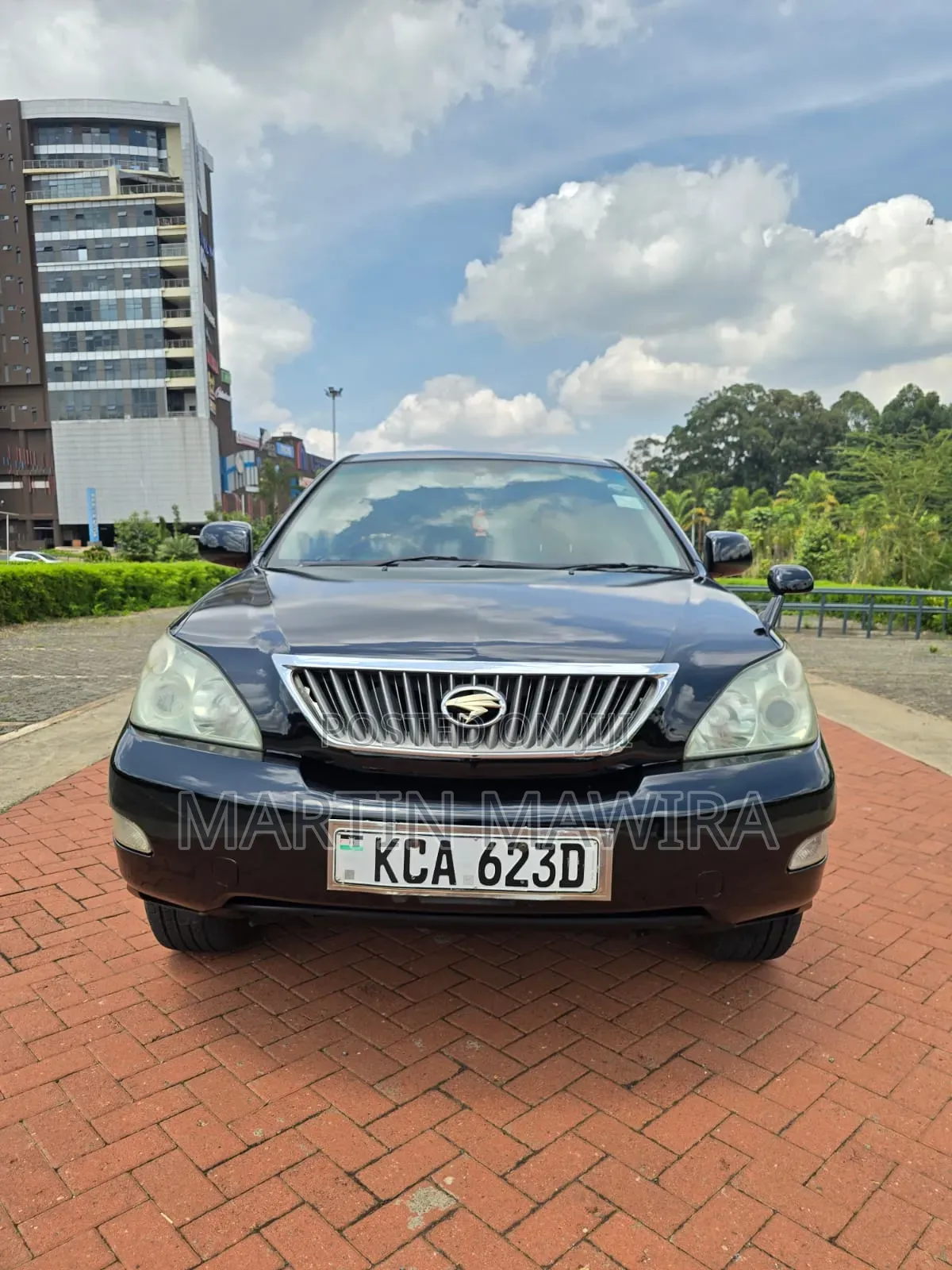 Toyota Harrier 2008 Black