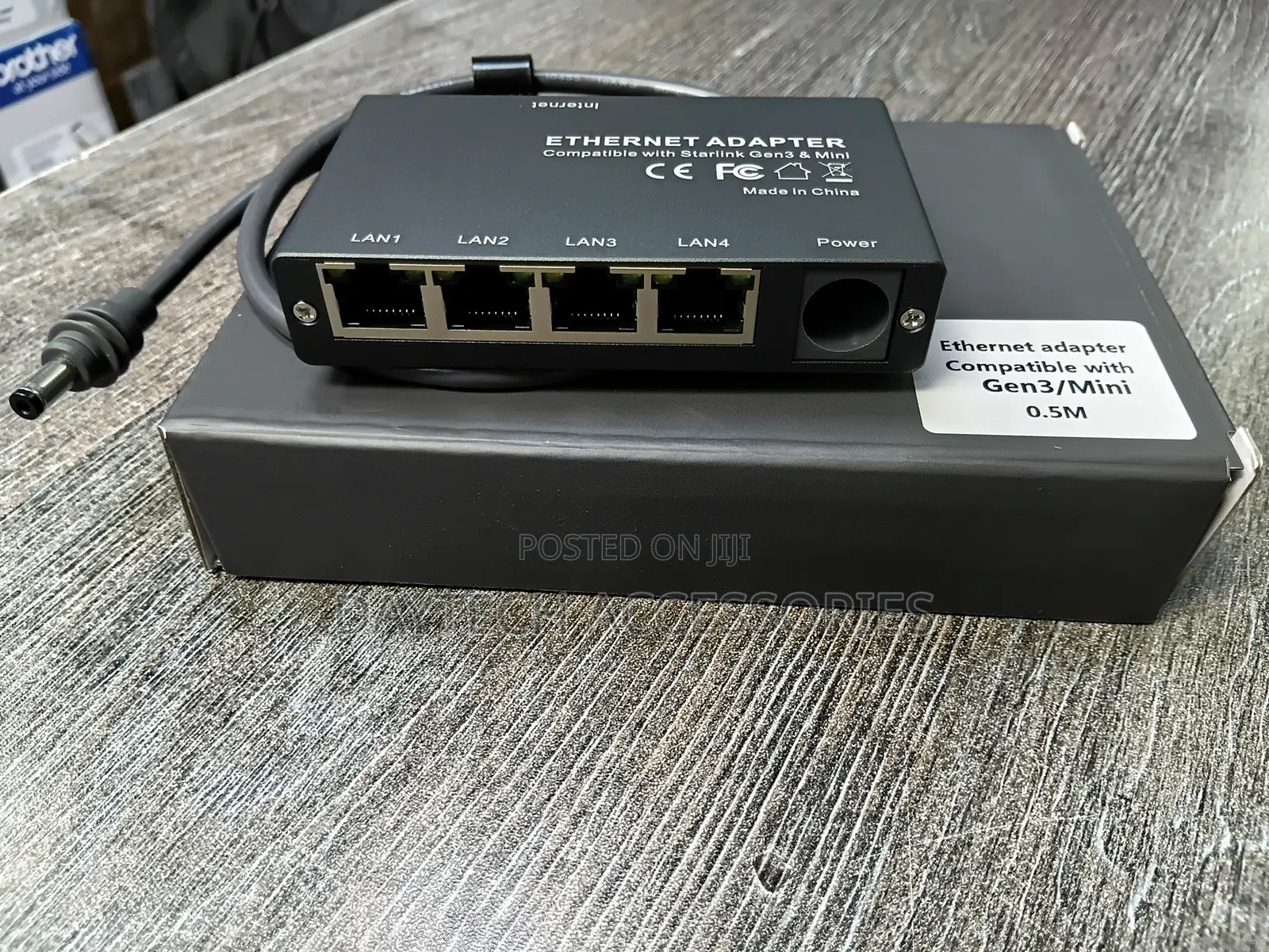 Starlink 4 Port Rj45 Multi-Port Ethernet Adapter Gen 3 / Mini