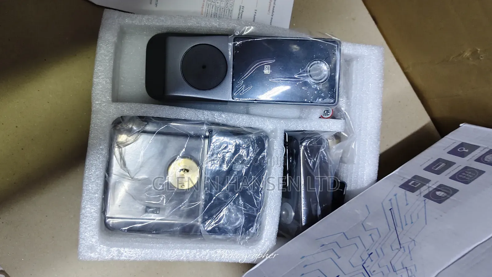Wifi Biometric Rim Lock for Doors and Gates
