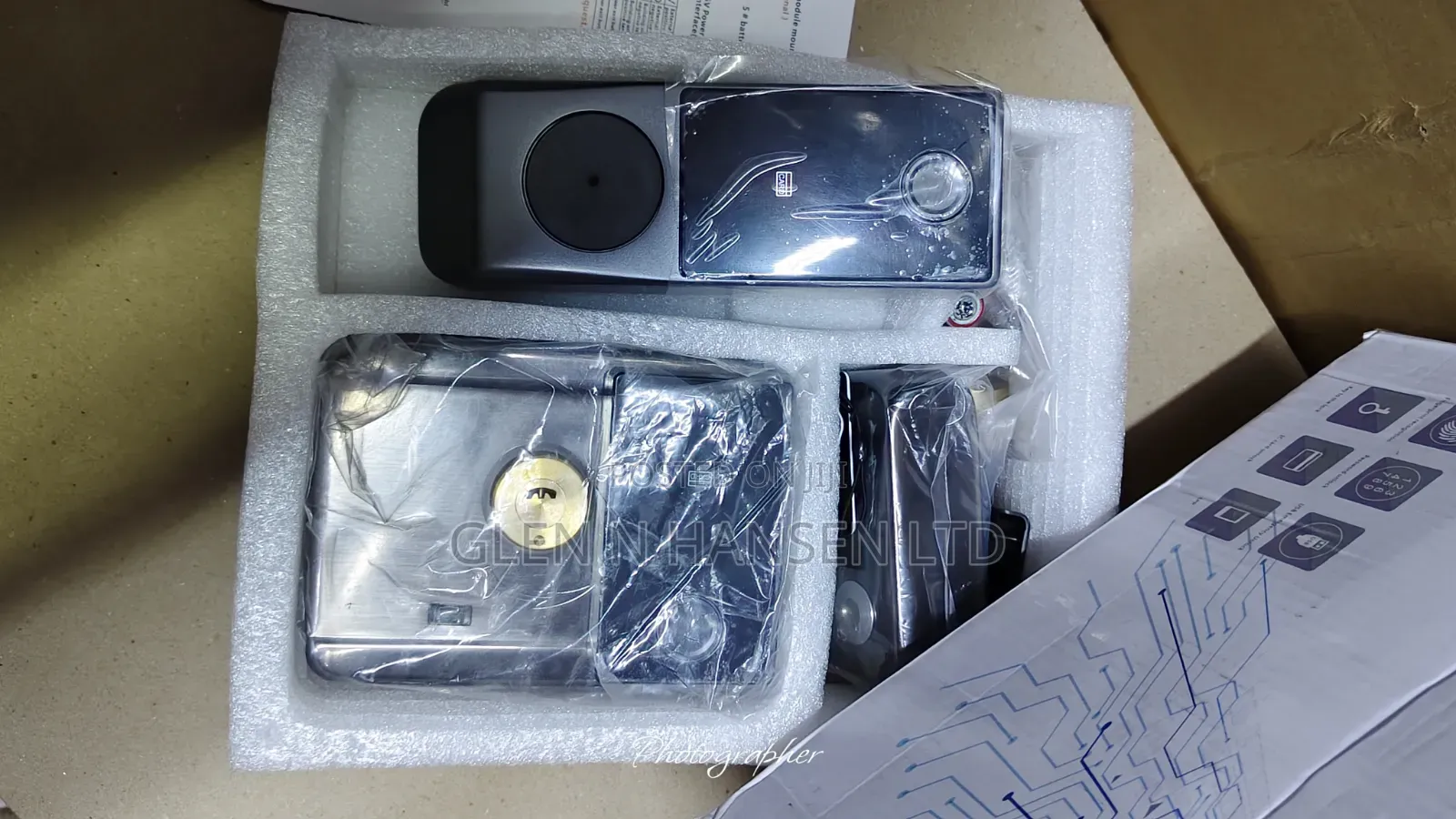 Wifi Biometric Rim Lock for Doors and Gates