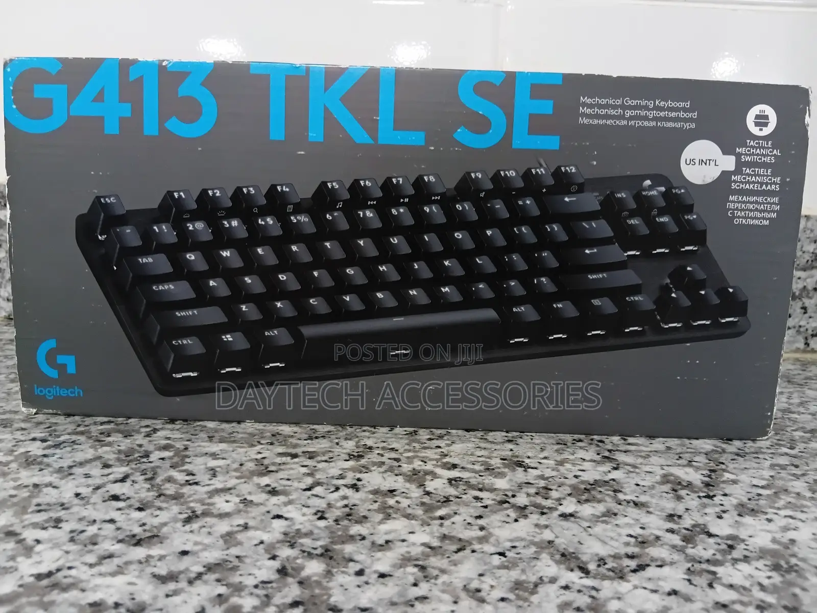 Logitech G413 TKL Se Mechanical Gaming Keyboard-Black
