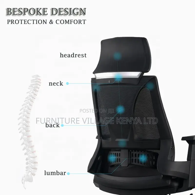 Ergonomic Mesh Home Study Desk Chair