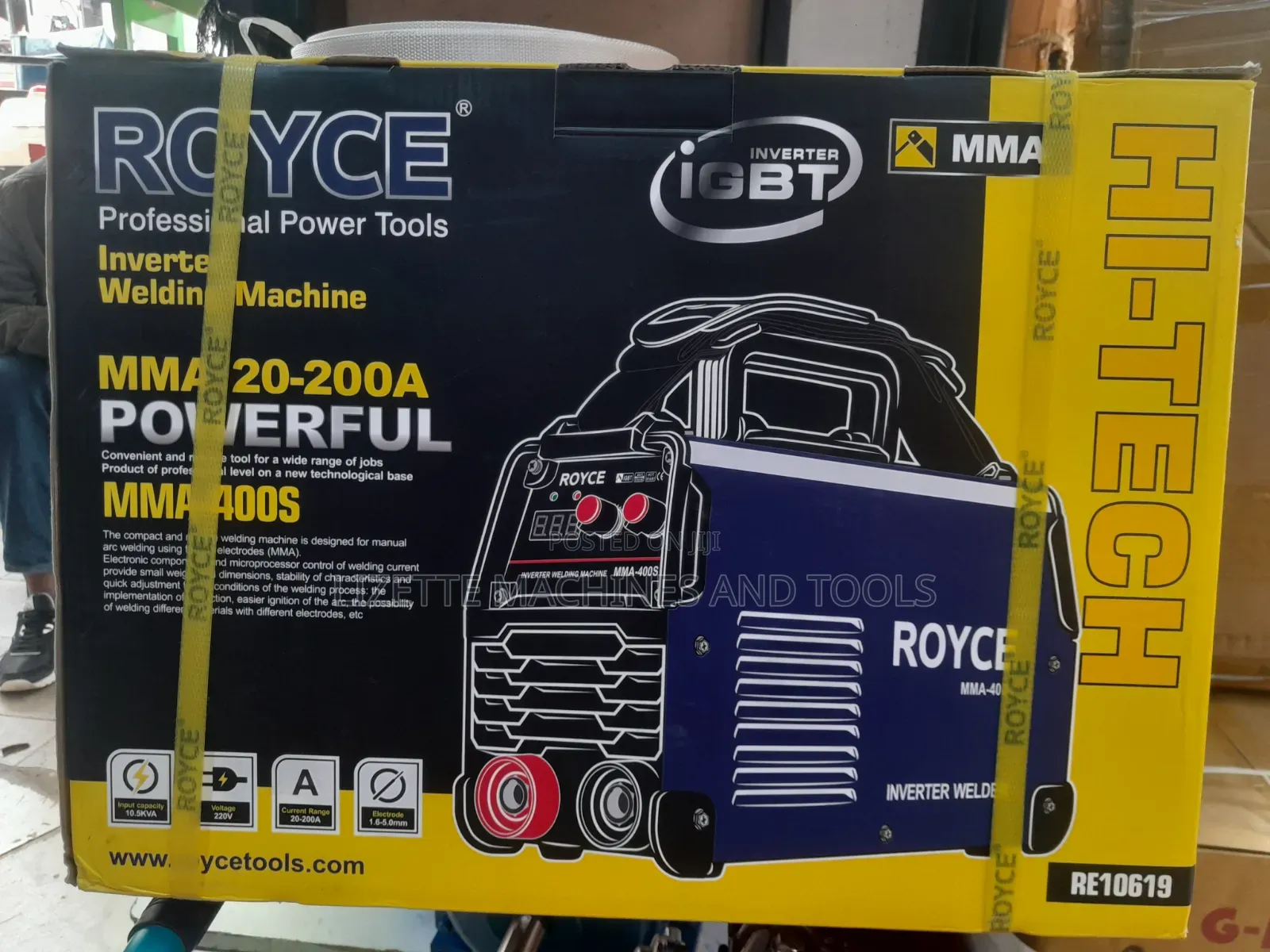 Royce Mma 400s Welding Machine Mma 20- 200a
