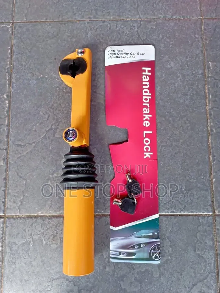 Handbrake _Gear Shift Cutting Tampering Resistant Antitheft Lock