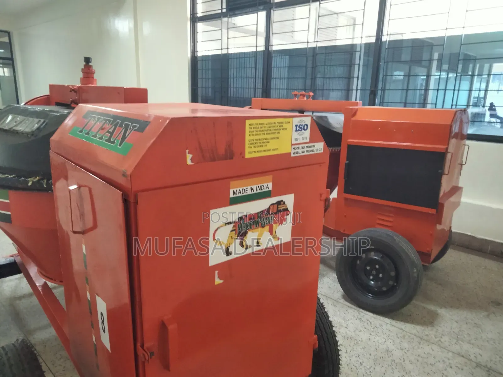 Imported Titan Concrete Mixer on Offer