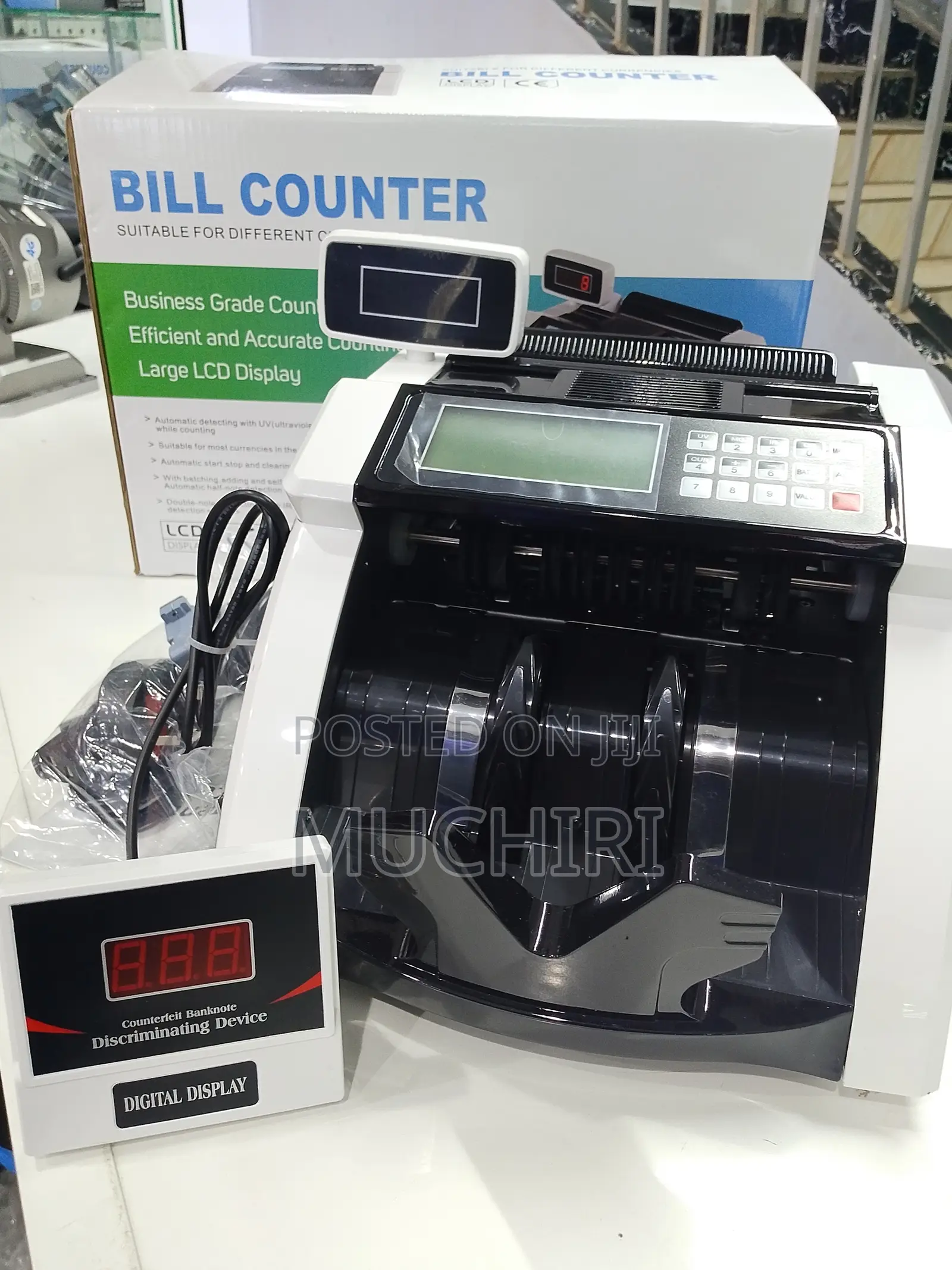 Multicurrency Bill Counter Machine Cash Counting Machine