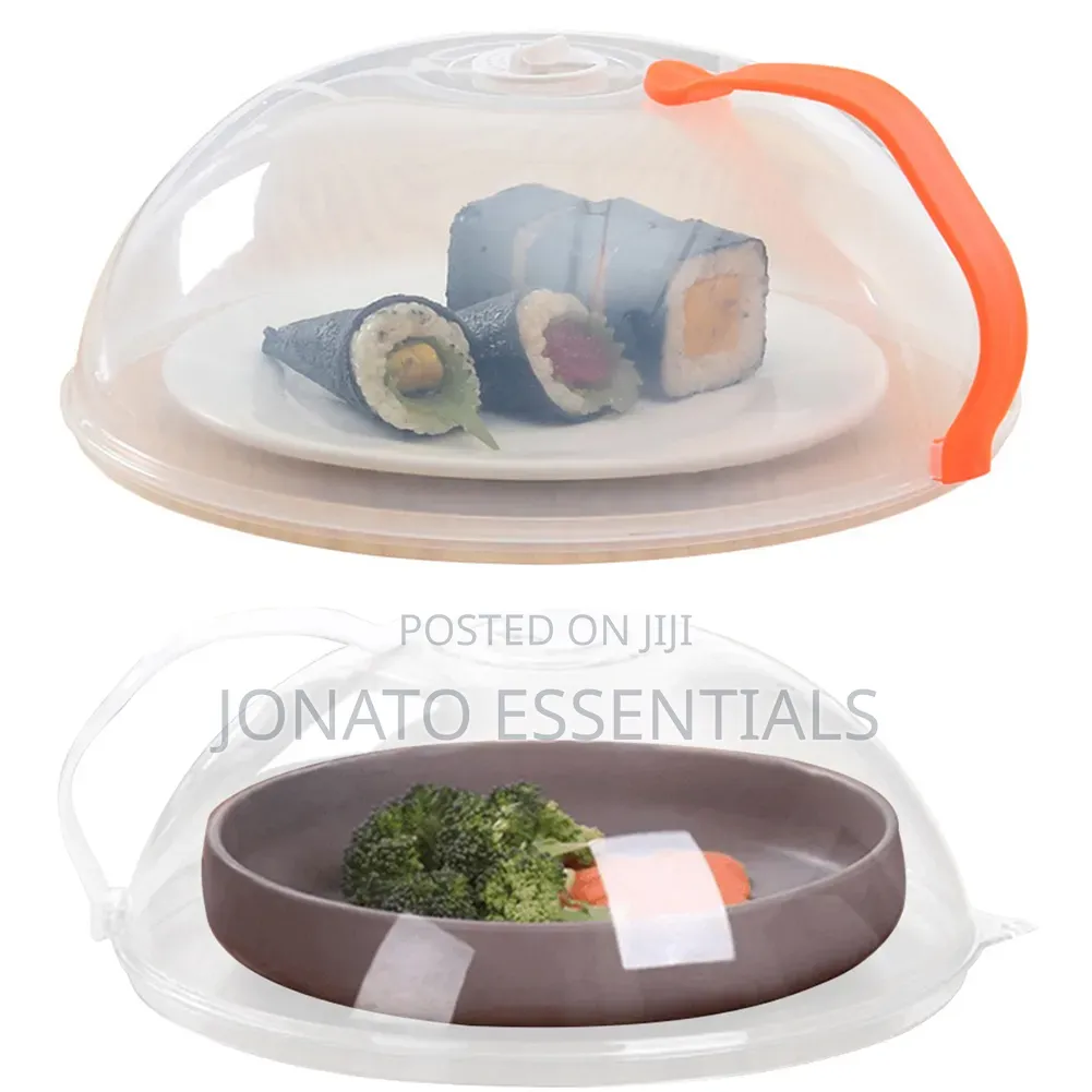 Microwave Plate Cover With Handle - Anti-Splatter Food Lid
