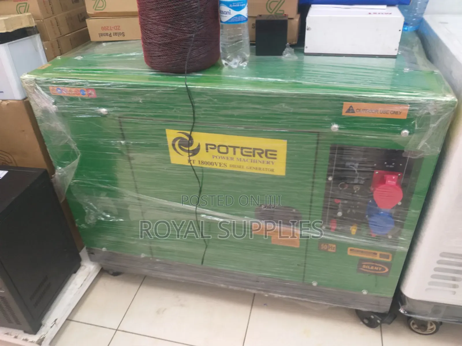Potere 18kva Silent Diesel Generator With Ats