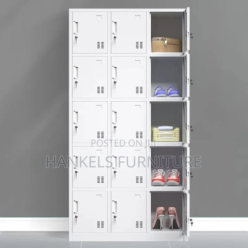 15 Locker Cabinet – Office Gym Personal Storage Unit