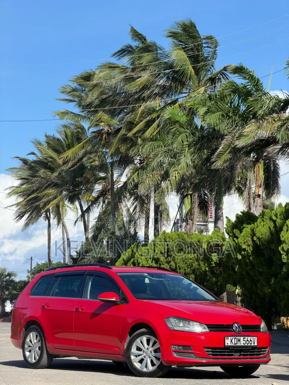 Volkswagen Golf 2015 Red