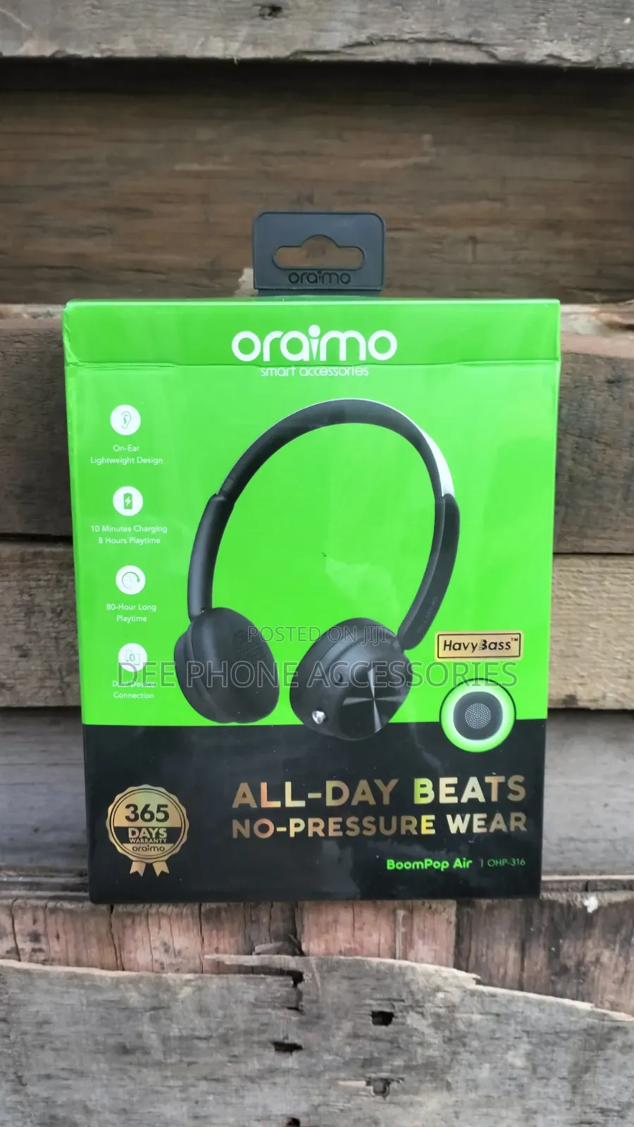 Oraimo Boom Pop Air Wireless Headphones