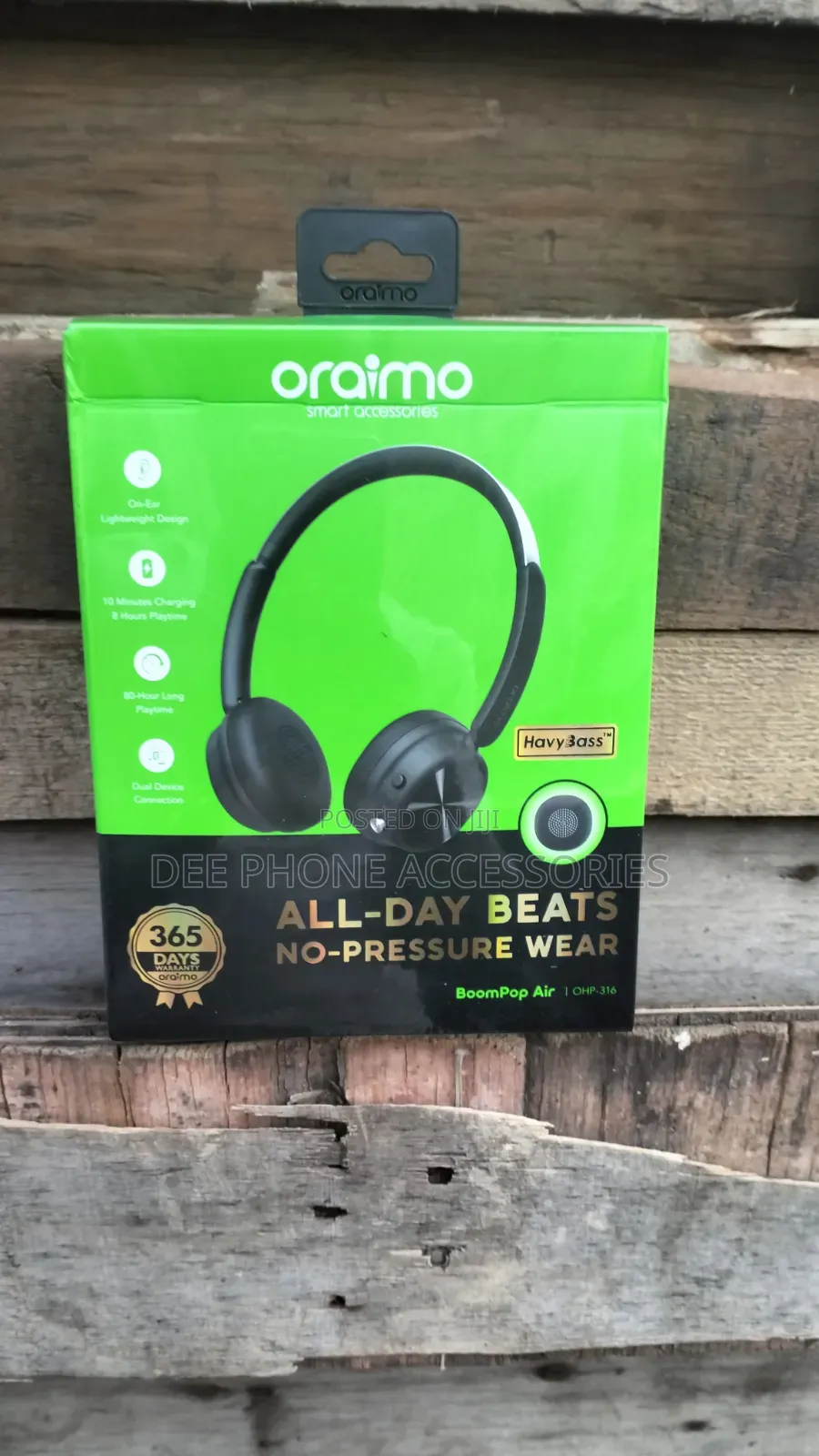 Oraimo Boom Pop Air Wireless Headphones