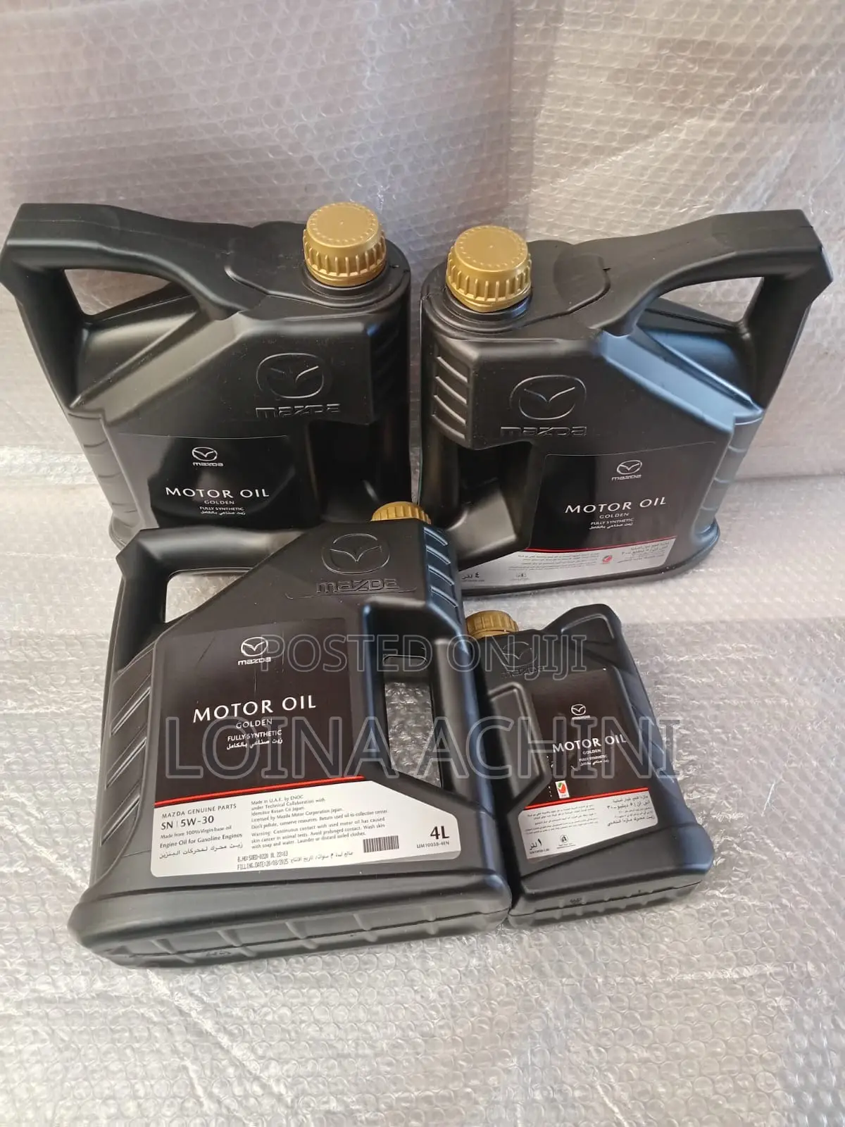 Fully Synthetic Mazda Genuine 5w-30 Engine Oil