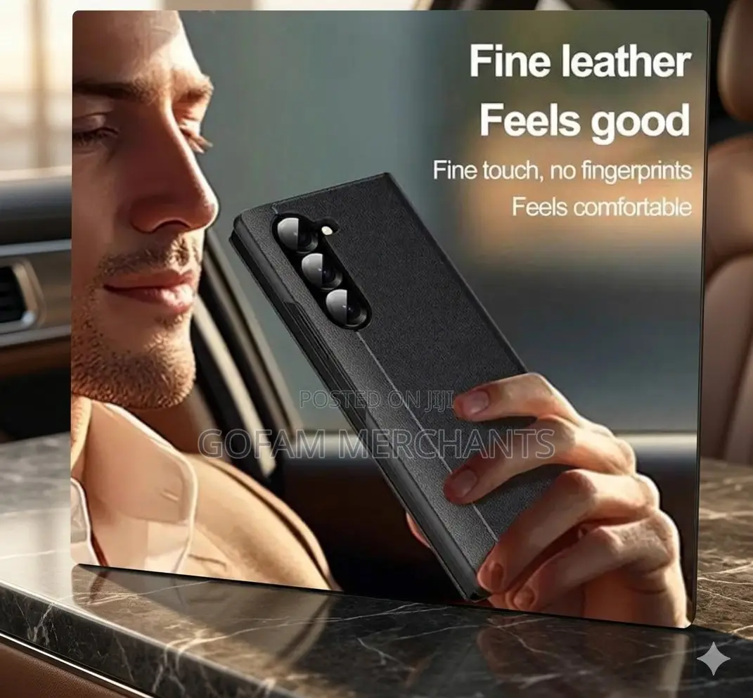 Smartview Black Flip Case for Samsung Galaxy Z Fold 4