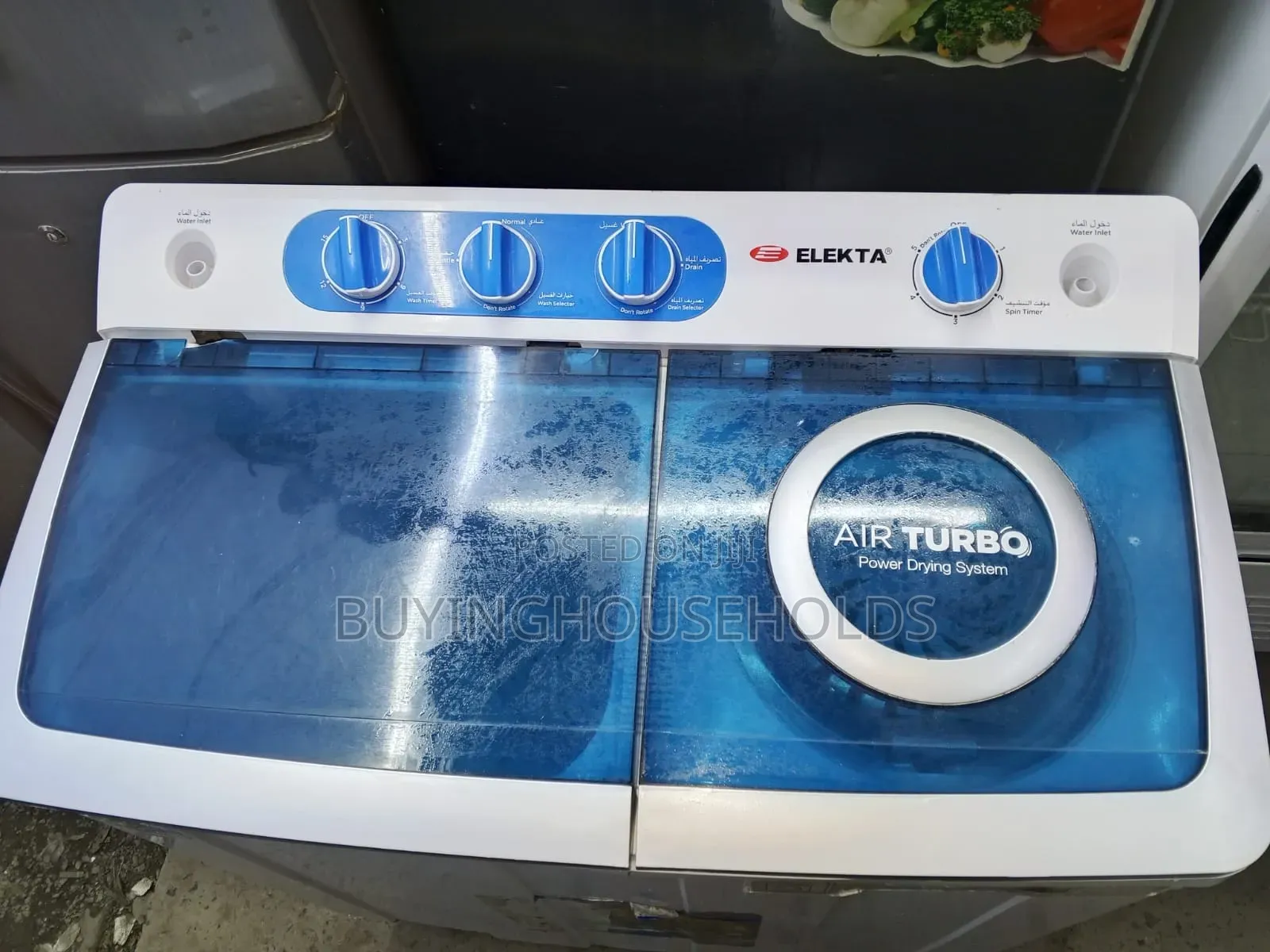 Elekta 10kg Twin Tub Washing Machine,Used