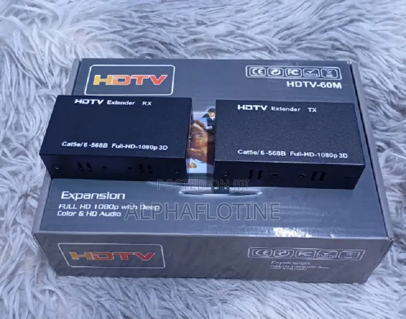 60m Hdmi Cable Extender Thro"Ethernet Cable Cat 6