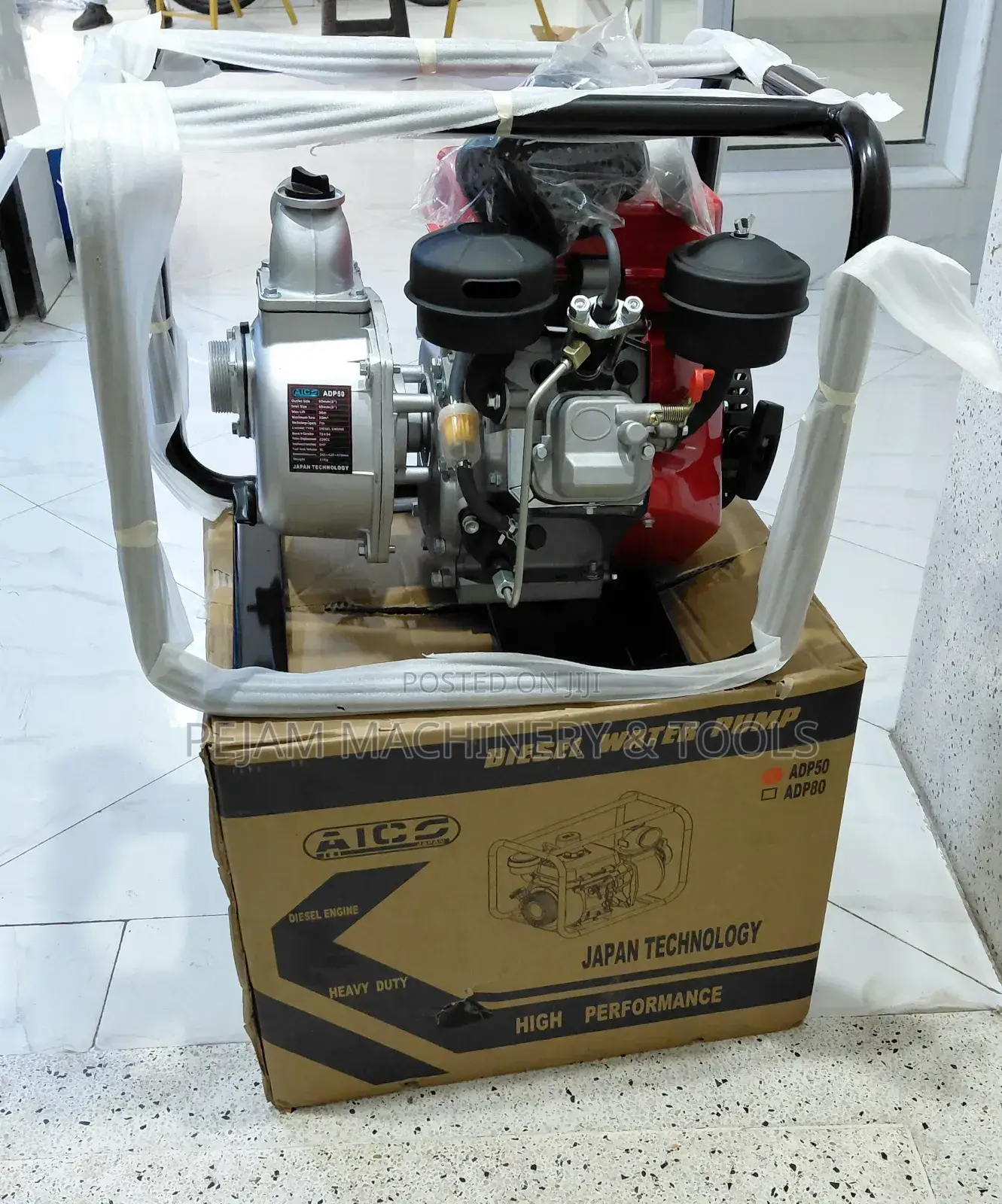 2" Aico Japan Diesel Waterpump Normal Pressure 8hp Engine