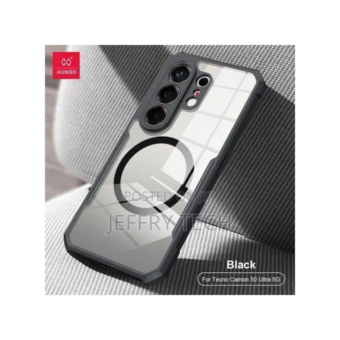 Cases Xundo Tecno Camon 50 Ultra Clear Hard Cover With Magsafe Camera