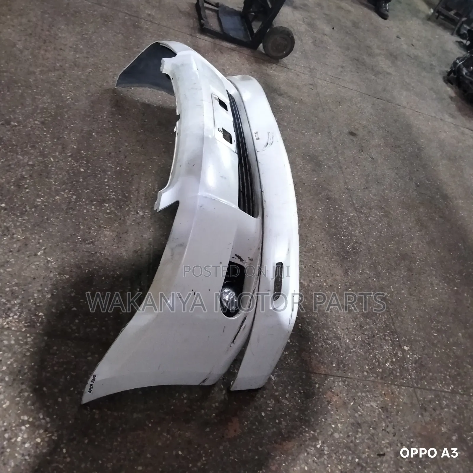 Toyota Wish 2002/2004 Front Bumper Complete With Fog Lamp and Skirting
