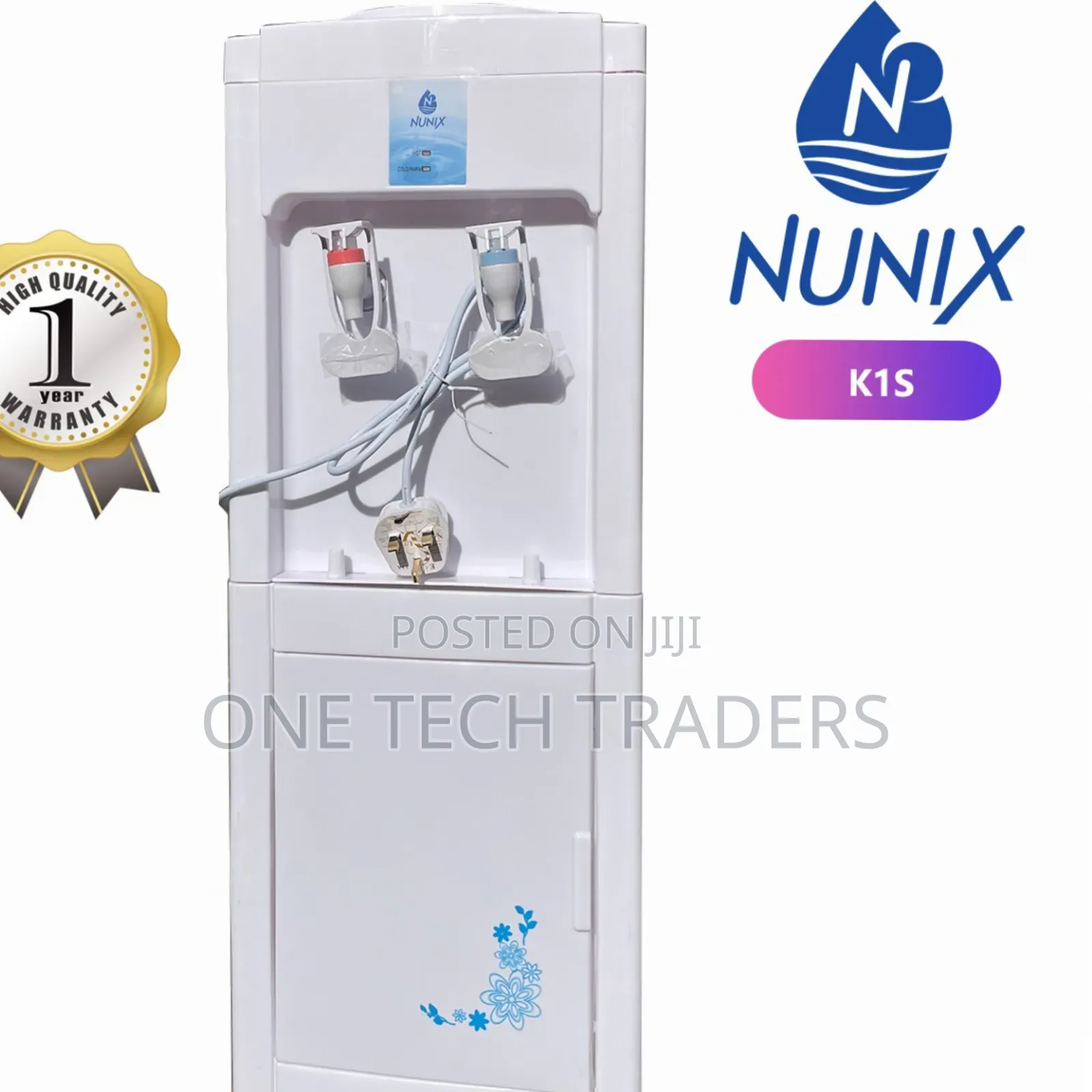 Nunix K1s Hot & Normal Water Dispenser - White  And Black