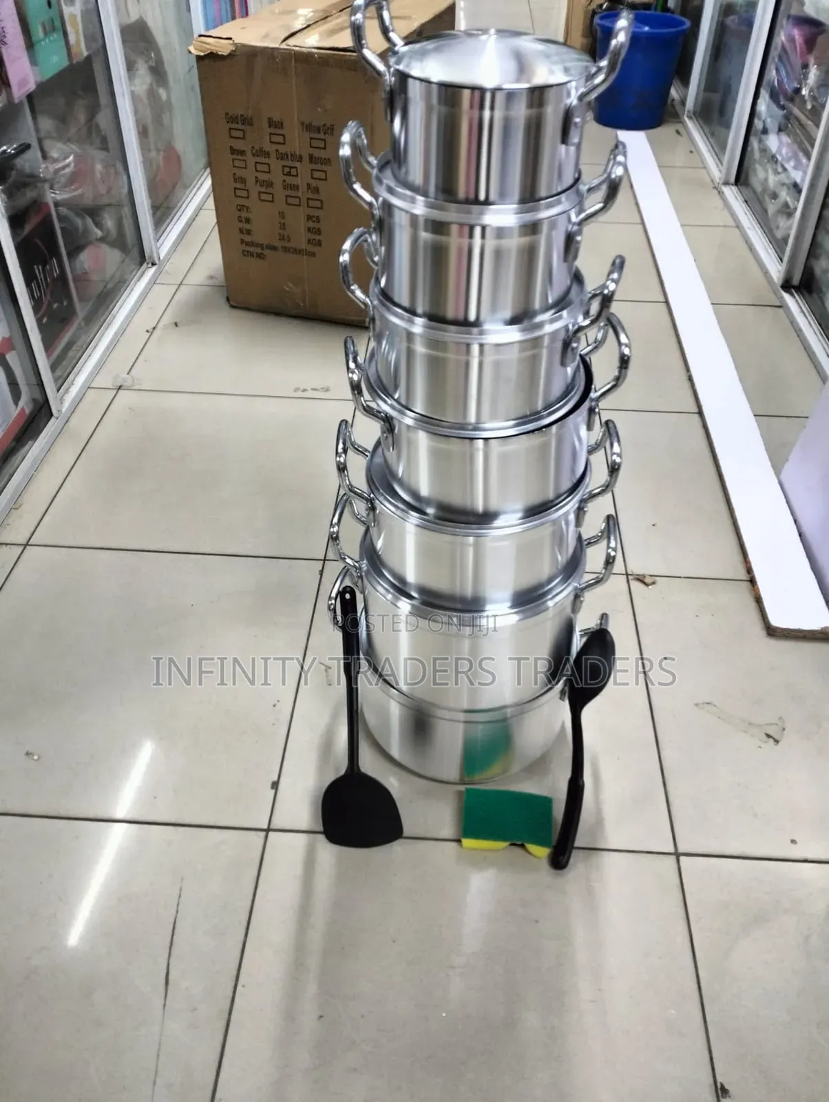 Original Tornado (Tc) Cookware Set Sufuria
