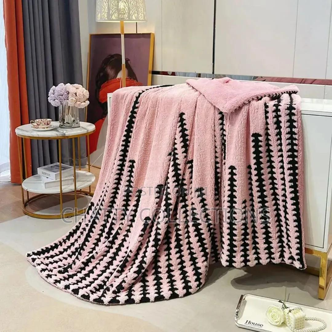 Big Size Pink New Design Fleece Blankets/Throw Blankets