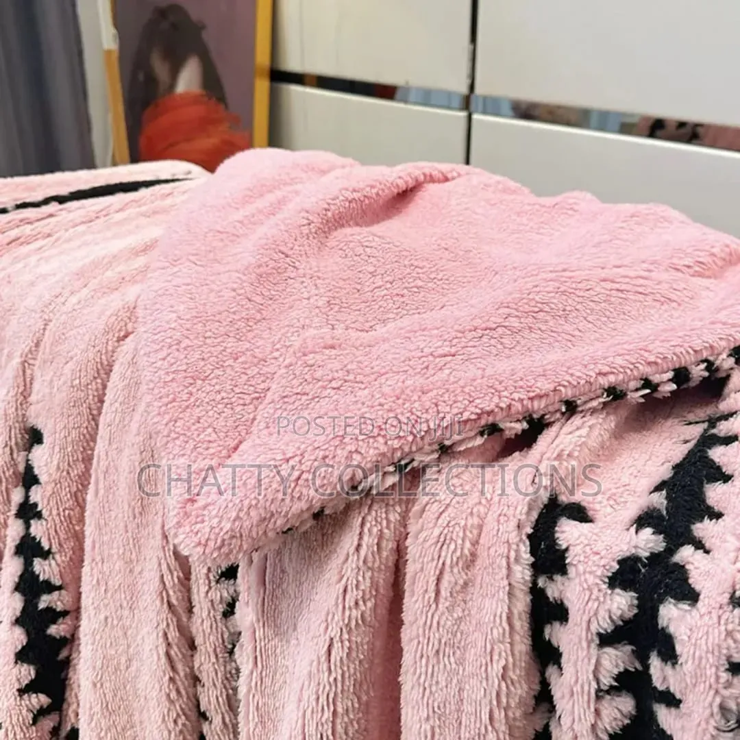 Big Size Pink New Design Fleece Blankets/Throw Blankets