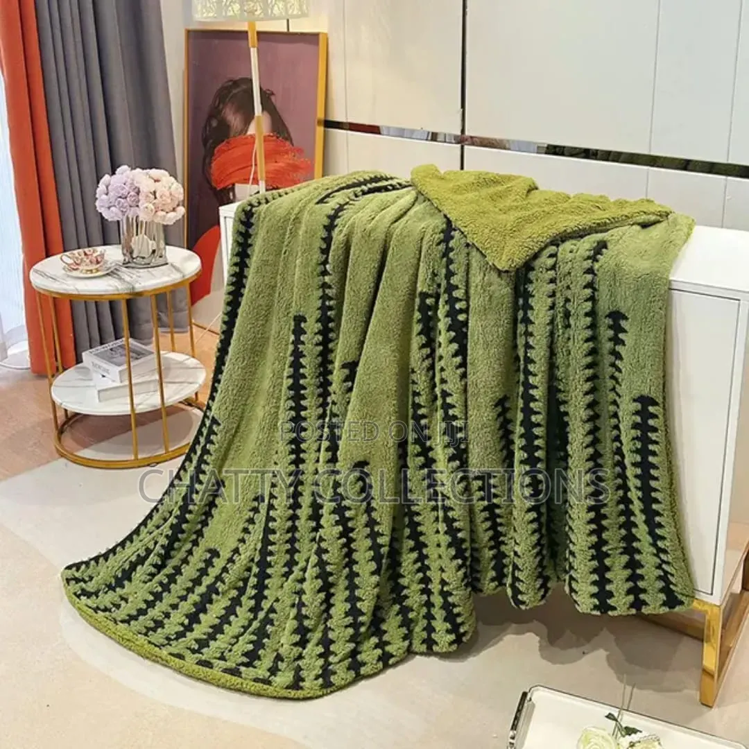Big Size Green New Design Fleece Blankets/Throw Blankets