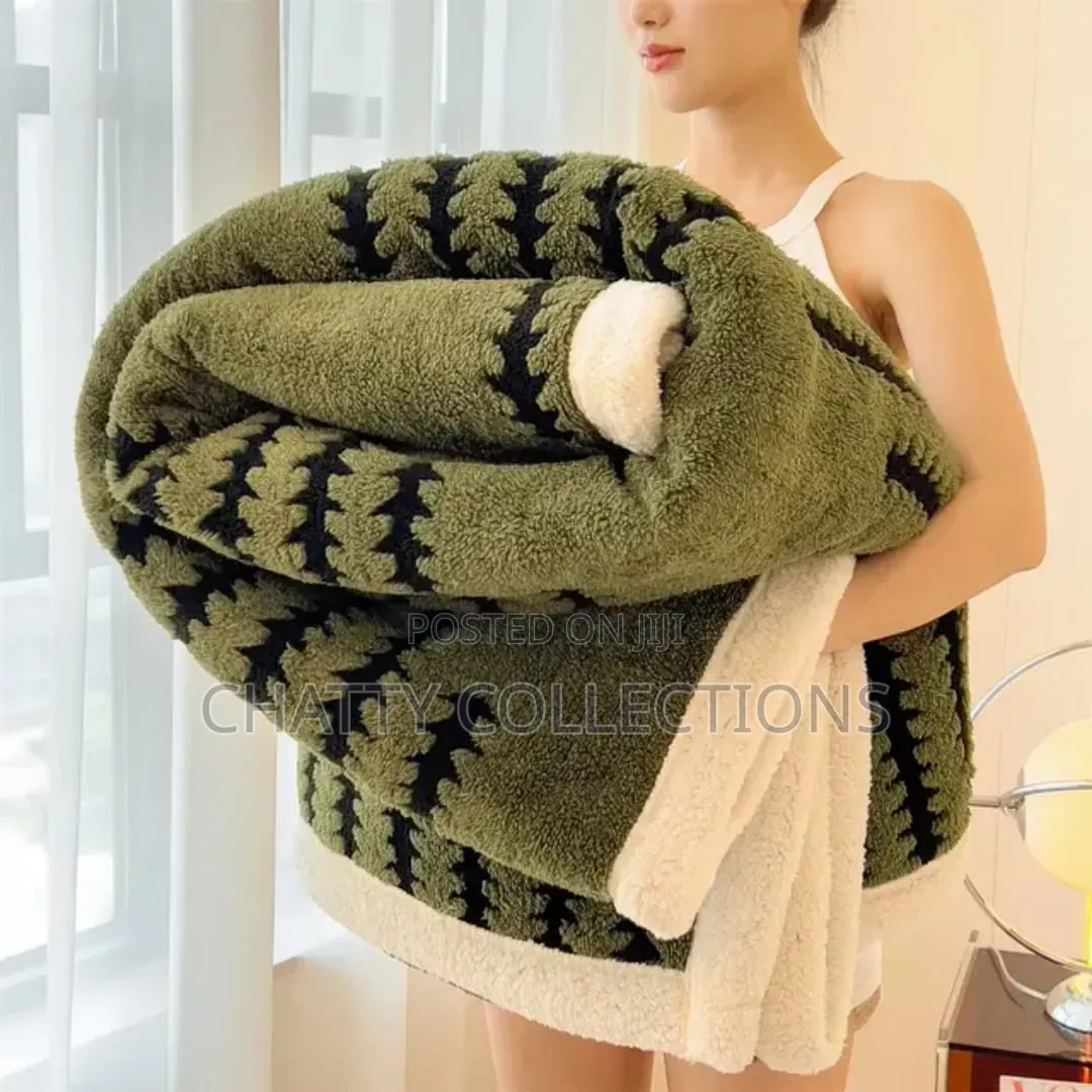 Big Size Green New Design Fleece Blankets/Throw Blankets