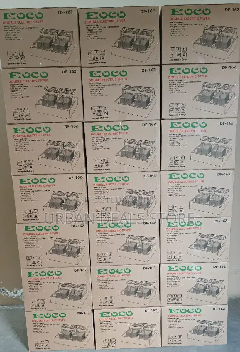 Ecco Double Deep Fryer Df-162