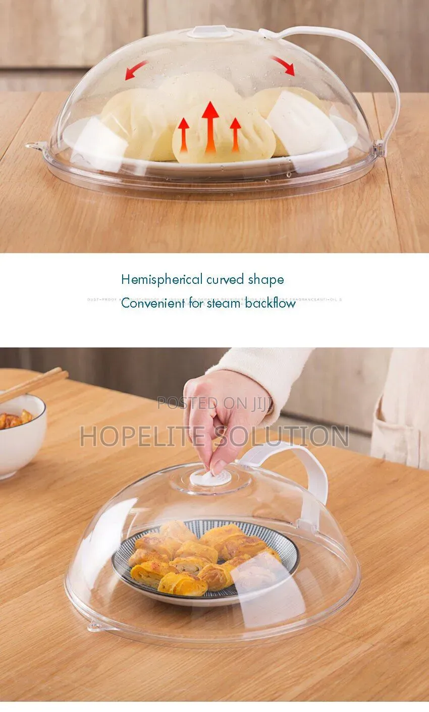 Vent Microwave Food Cover