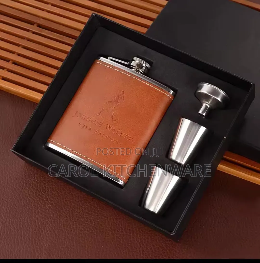 Portable Hip Flask/ Whisky Bottle Set