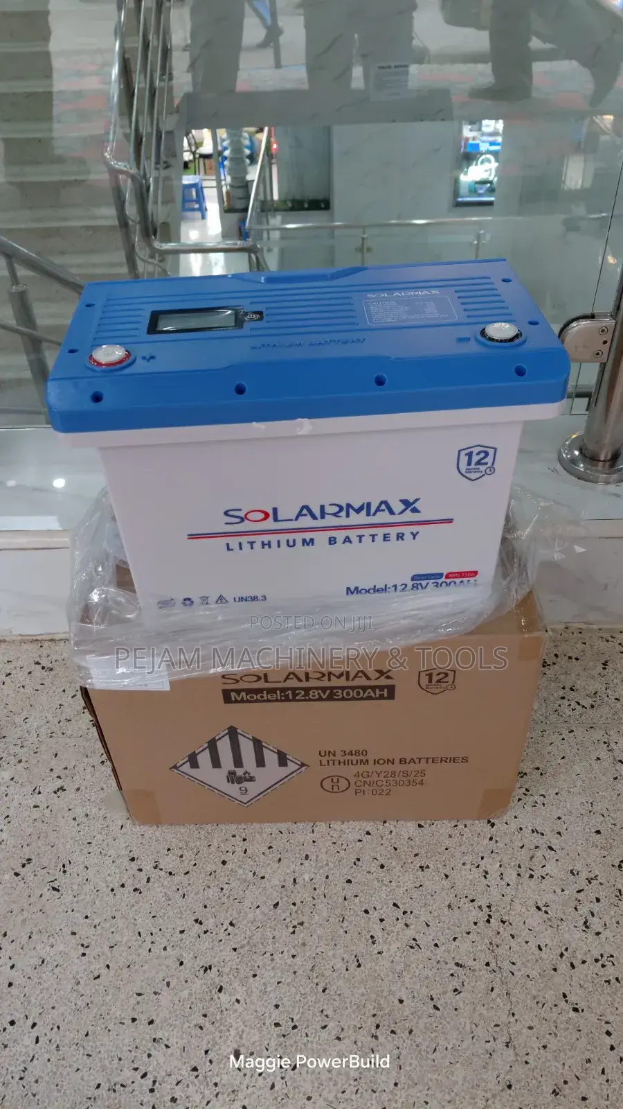 Solarmax 12.8v 300ah Lithium Iron Phosphate (Lifepo4) Battery