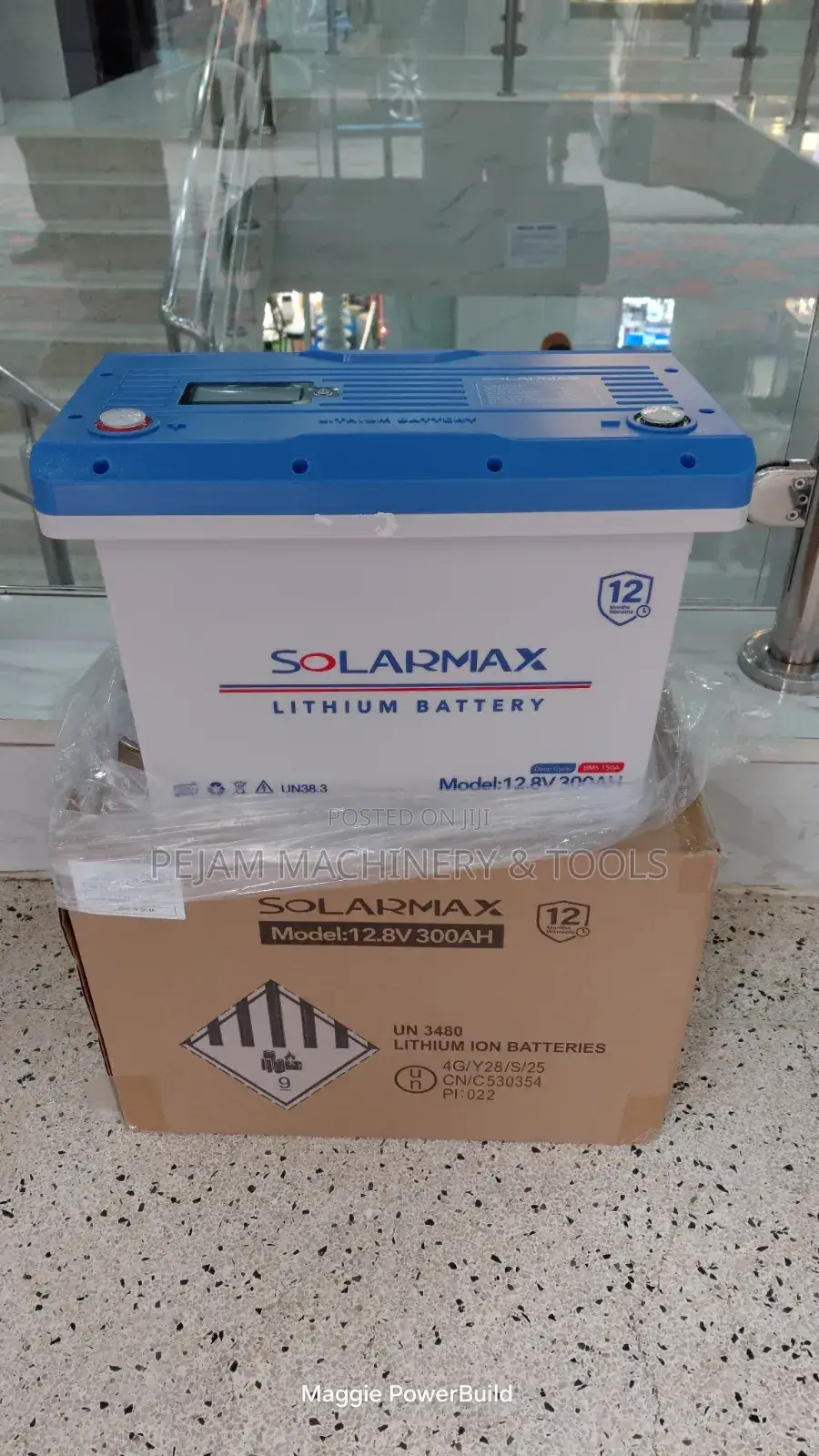 300ah Solarmax Lithium Battery 12.8v